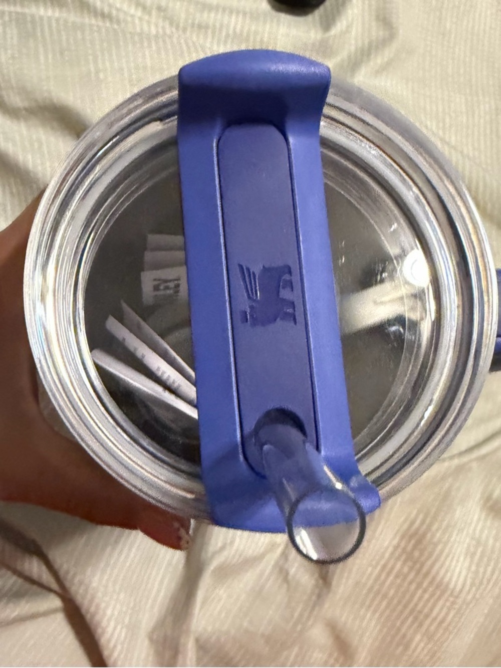 Stanley Blue Speckled Tumbler Lid